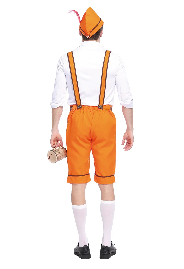 Взрослый человек Bavaria Oktoberfest Lederhosen комбинезон наряд бар вечеринка пивной