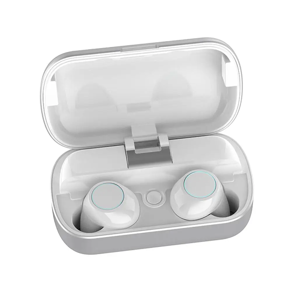 Mini T7 Bluetooth наушники TWS5.0 Беспроводная стереофоническая гарнитура-вкладыши автоматическое подключение стерео наушники для спорта бега