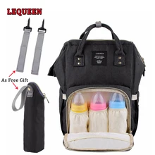 LEQUEEN Diaper Baby Bag USB Waterproof Maternity Travel Backpack Large Capacity Nappy Bags Nursing Baby Care Stroller Handbag