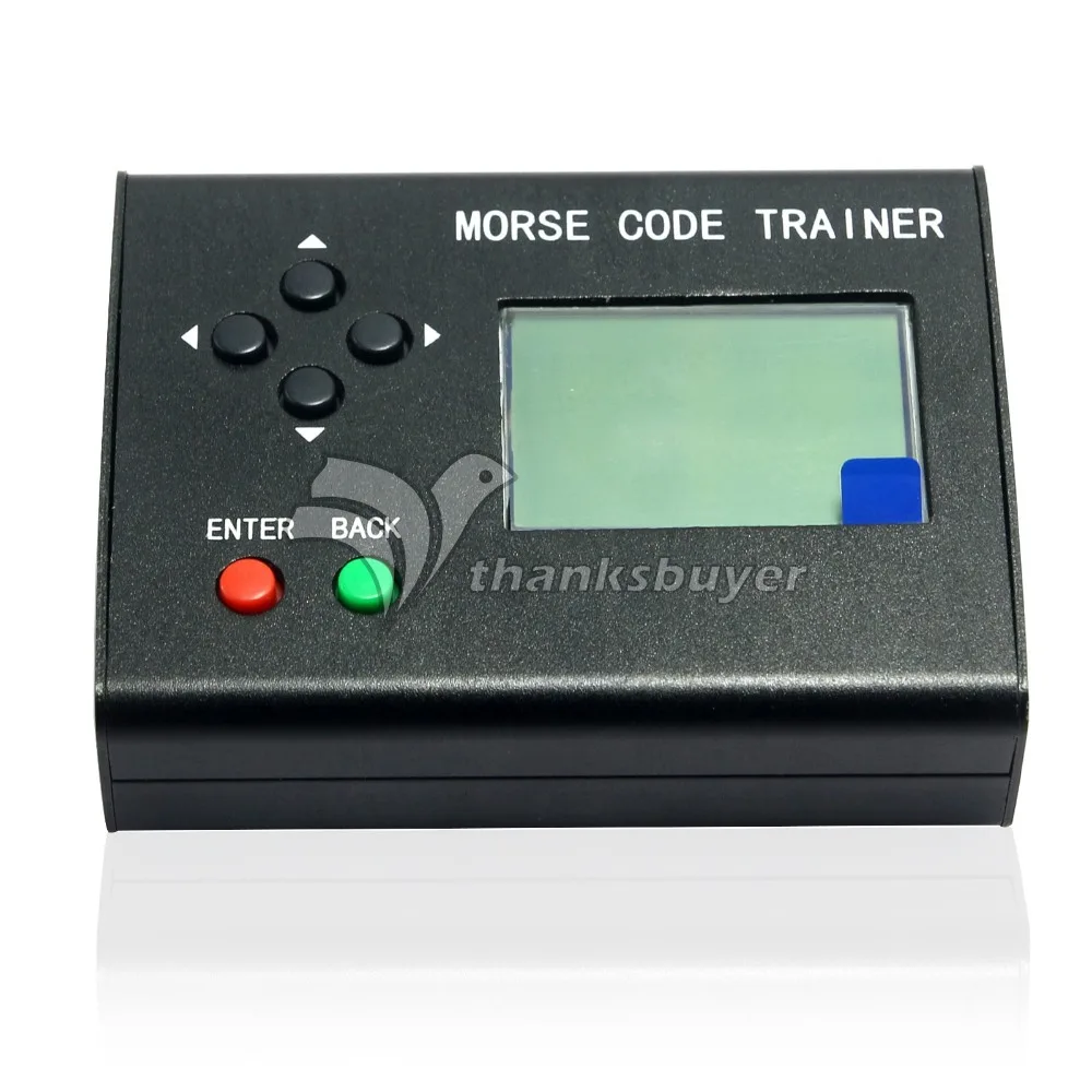 

Morse Code Trainer LCD Telegraph Short Wave Radio Station CW Auto Key Radio Transmitter
