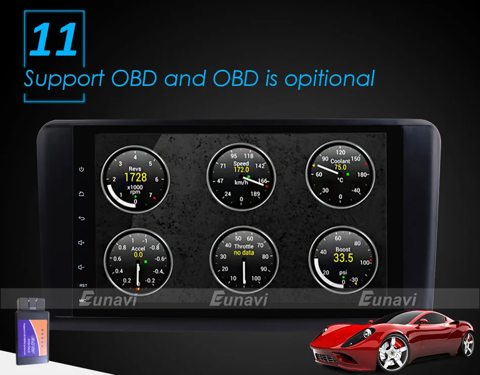 Top Eunavi 2 Din Quad core 9