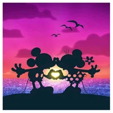 

D SH 5D Diamond Painting Kits Cartoon Mickey Mouse Diamond Embroidery Minnie Mouse Crafts Diamond Mosaic Picture Of Rhinestones