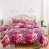 Multicolor Набор пододеяльников из полиэстера, набор постельного белья из трех предметов, постельное белье из хлопка, наволочка с креативным рисунком, полный размер W715 - Цвет: Multicolor