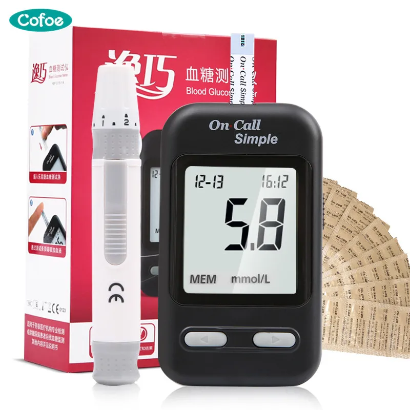 Buy Cofoe Yiqiao Blood Glucose Meter Medical Diabetic