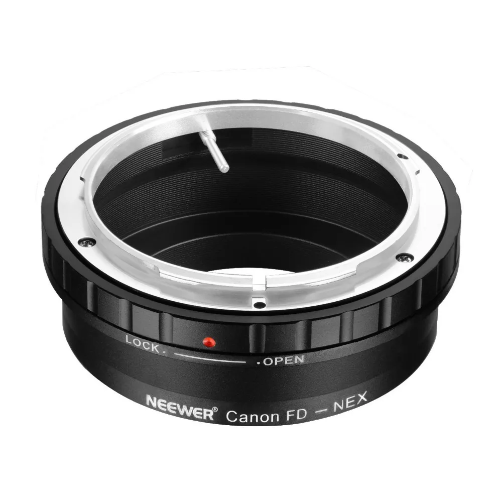Neewer Крепление объектива переходное кольцо для Canon FD/FL объектив sony Alpha NEX E-Mount DSLR камер Камера подходит sony NEX-3/3C/3N/5/5C/5N/5R/5 T/6/7 /F3/VG10