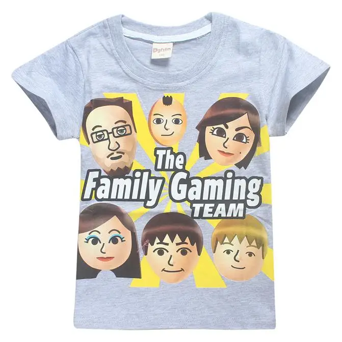 Us 40 20 Off2018 New Roblox Fgteev The Family Game Team Kids 100 Cotton T Shit Summer Sports Costume Childrens Clothes Clothing In T Shirts From - 