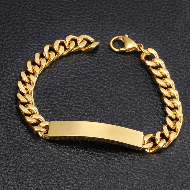Arabic Gold Jewelry 18k Filled Bracelet Whole Mens Boys Arabic Gold Jewelry 18k Filled Bracelet Whole Mens Boys Chain Italian Cuff Bracelets