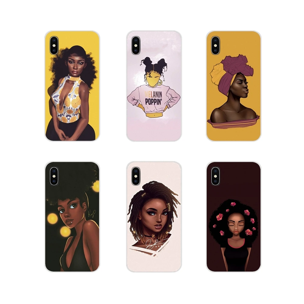 Аксессуары чехлы для телефонов Huawei P Smart Mate Honor 7A 7C 8X 9 P10 P20 Lite Pro Plus Black Girl Magic Melanin Poppin