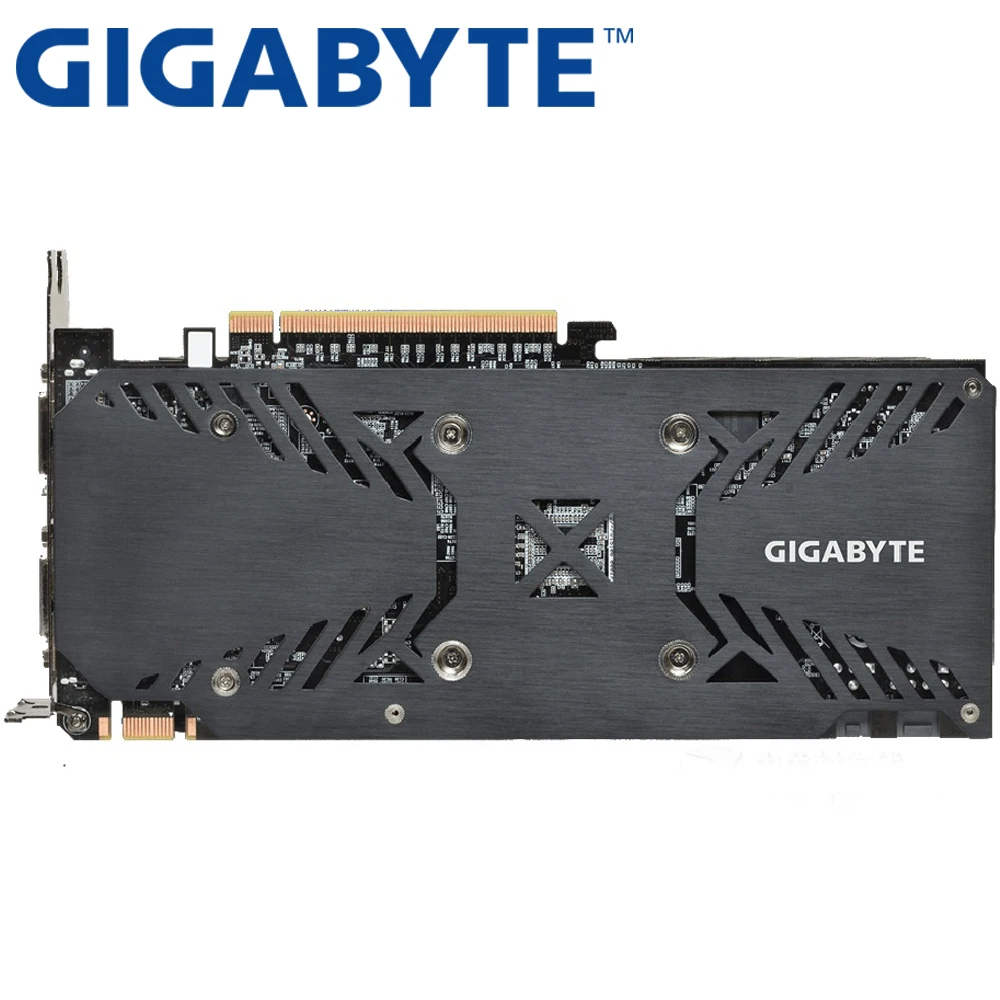 Оригинальная графическая карта GIGABYTE GTX 960 4 Гб 128 бит GDDR5 видеокарты для nVIDIA карты VGA
