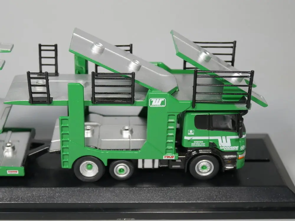 Авто ИНН Оксфорд 1: 76 Scania EVO 6 Автовоз Woodside motorfreight литья под давлением модель