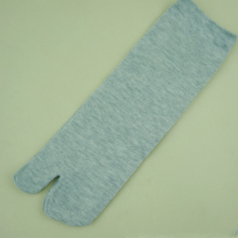 Японские черно-белые носки с пальцами из бамбукового волокна, носки с двумя пальцами, мужские и женские сандалии, летние кимоно унисекс, Вьетнамки