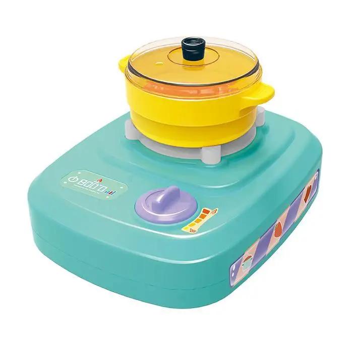 Funny Mini Kitchen Cookware Pot Pan Set for Kids Pretend Cook Play Toy Simulation Kitchen Utensils Toy New Year Gift