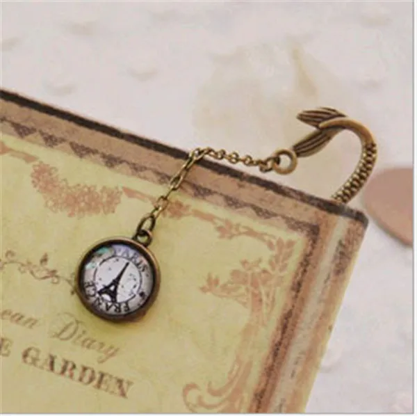 

50 pcs Vintage Design Alloy Bookmarks for Book Creative retro Metal Bookmark Supplies Gift