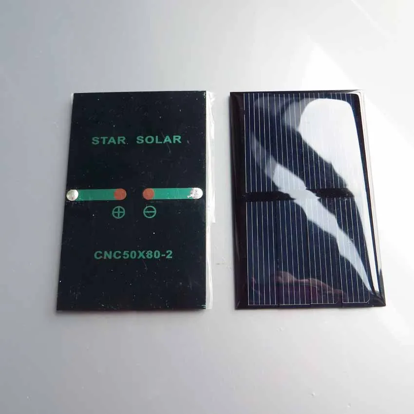 

2PC X 2V 300mA Mini monocrystalline polycrystalline solar generator Panel small solar PV module battery cell