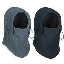 Thermal Fleece Balaclava Hat Hood Ski Bike Wind Stopper Face Mask Men Neck Warmer Winter Fleece