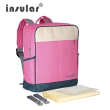 Сверхпрочный брезент Детский рюкзак для пеленок Премиум рюкзак Mommy bag