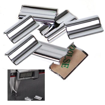 

DWCX car-styling 7Pcs Chrome Door Window Switch Lift Button Cover Trim For Honda Civic CRV CR-V Vezel Accord Odyssey City LHD