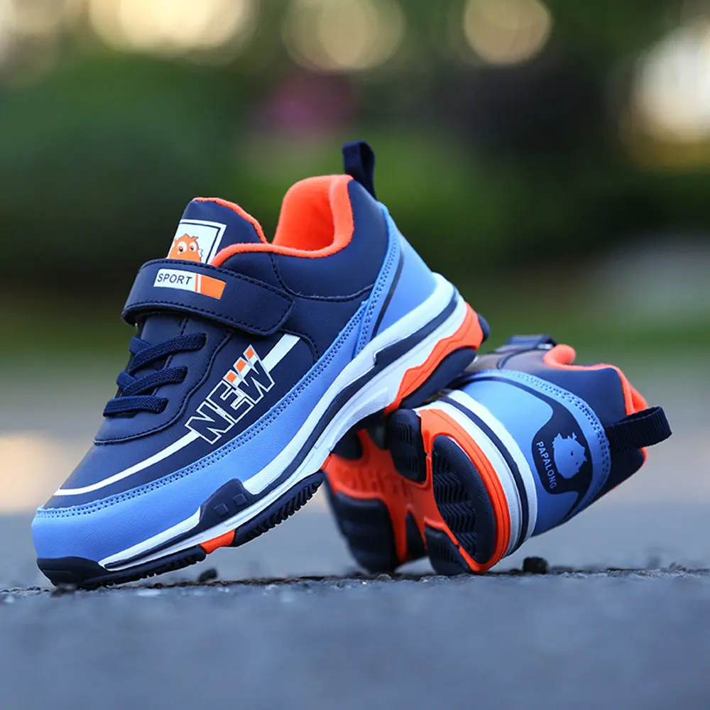 2019 Spring Kids Shoes Baby Boys Sports Breathable Sneakers Toddler Girls Fashion Running Students Antilsippery Shoes