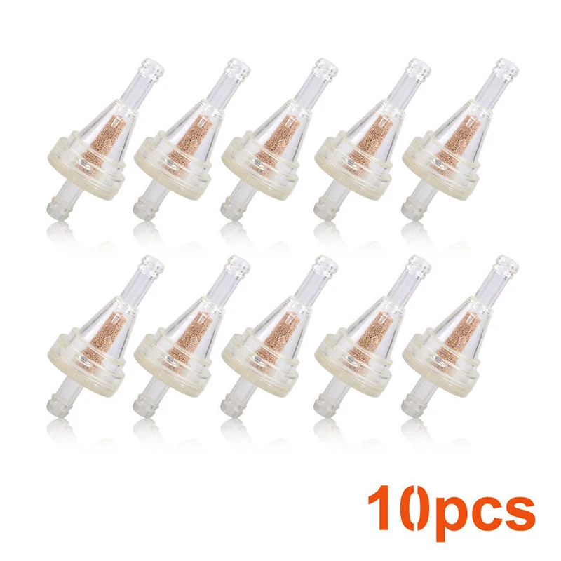 

10Pcs Motorcycle Inline Gas Fuel Filter fits Dirt Bike ATV UTV Snowmobile 1/4"