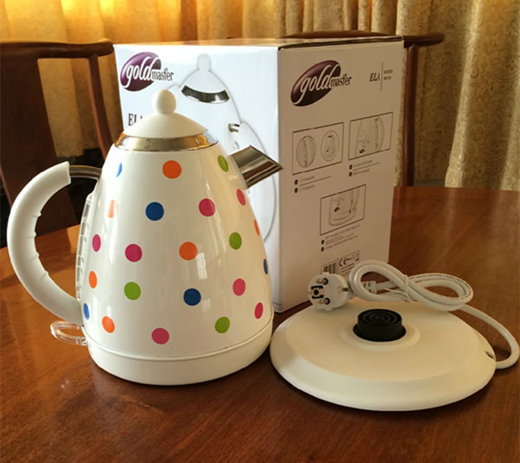 Beautiful Europe Electric Kettle 220V EU Plug 1.7L Big Capacity Anti