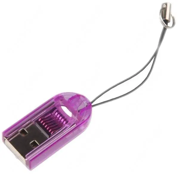 Оптовая продажа Dropship 5 шт./лот наименьшее MicroSD/Transflash/T-Flash/TF USB2.0 устройство чтения карт памяти