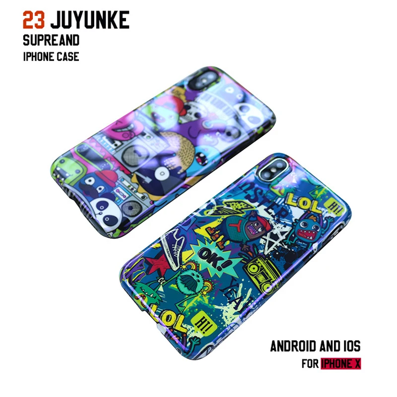 

For iPhone Xs Max Blu-ray phone shell cartoon iPhone XS / XR all-inclusive phone set small monster iPhone7 / 8plus phone case