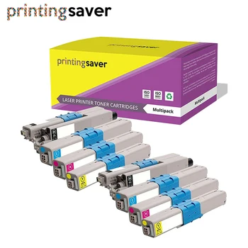 

8x 301 Compatible for OKI Color Toner Cartridge for Okidata C301 C321 C301n C321n C301DN C321DN MC332dn 44973533/4/5/6 Toner Kit