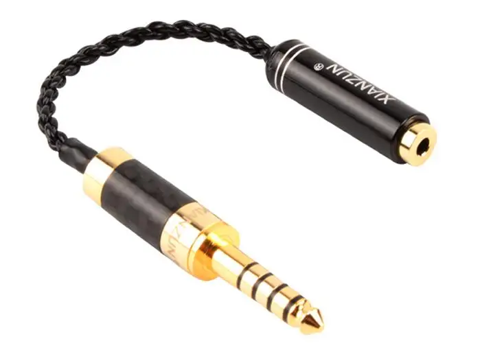 Headphone balance conversion line 3 5 stereo 4 4 2 5mm balanced connector 3 5 male and female converter