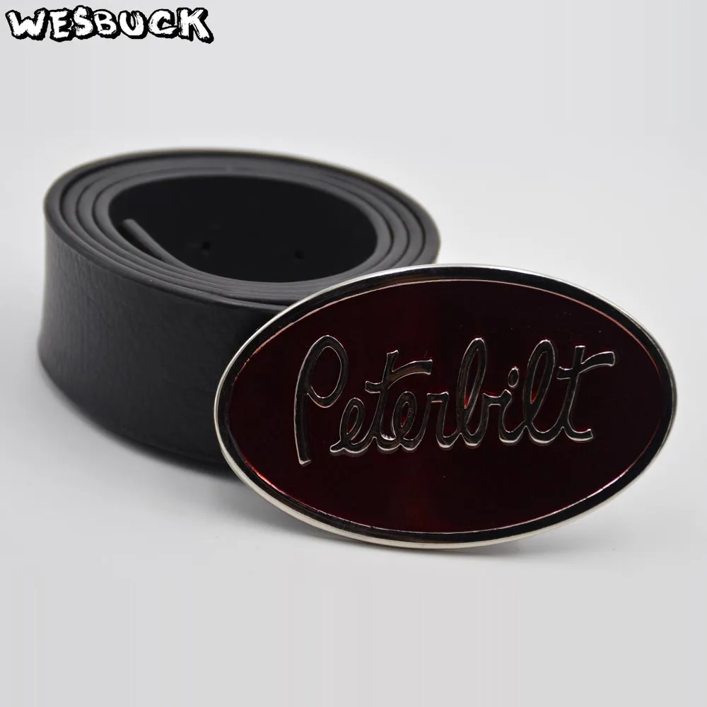 

5 PCS MOQ WesBuck Brand Red Metal Belt Buckles for Man Unisex Cartoon Buckles Cowboys Cowgirl Cool Buckle Luxury Causal Hebilla