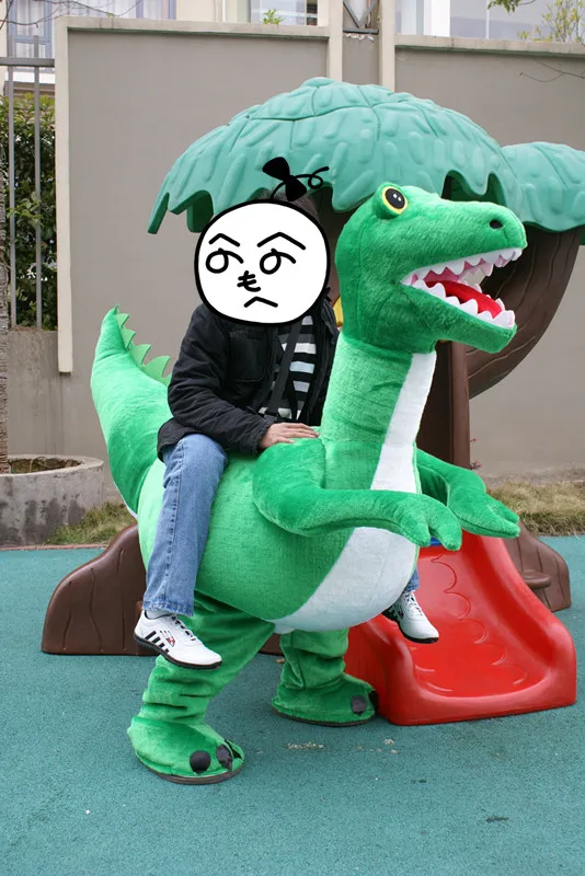 

High Quality Runny Dinosaur Mascot Costume For School Use New Design Costumes