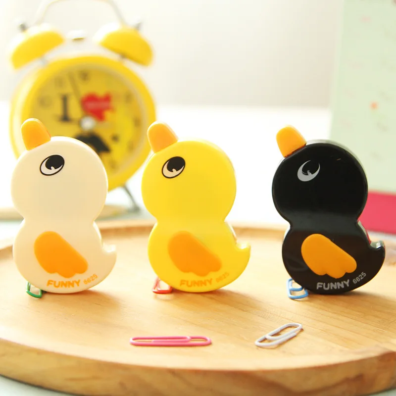 

Cute little Duck correction tape student office correction with altered tape office school supplies