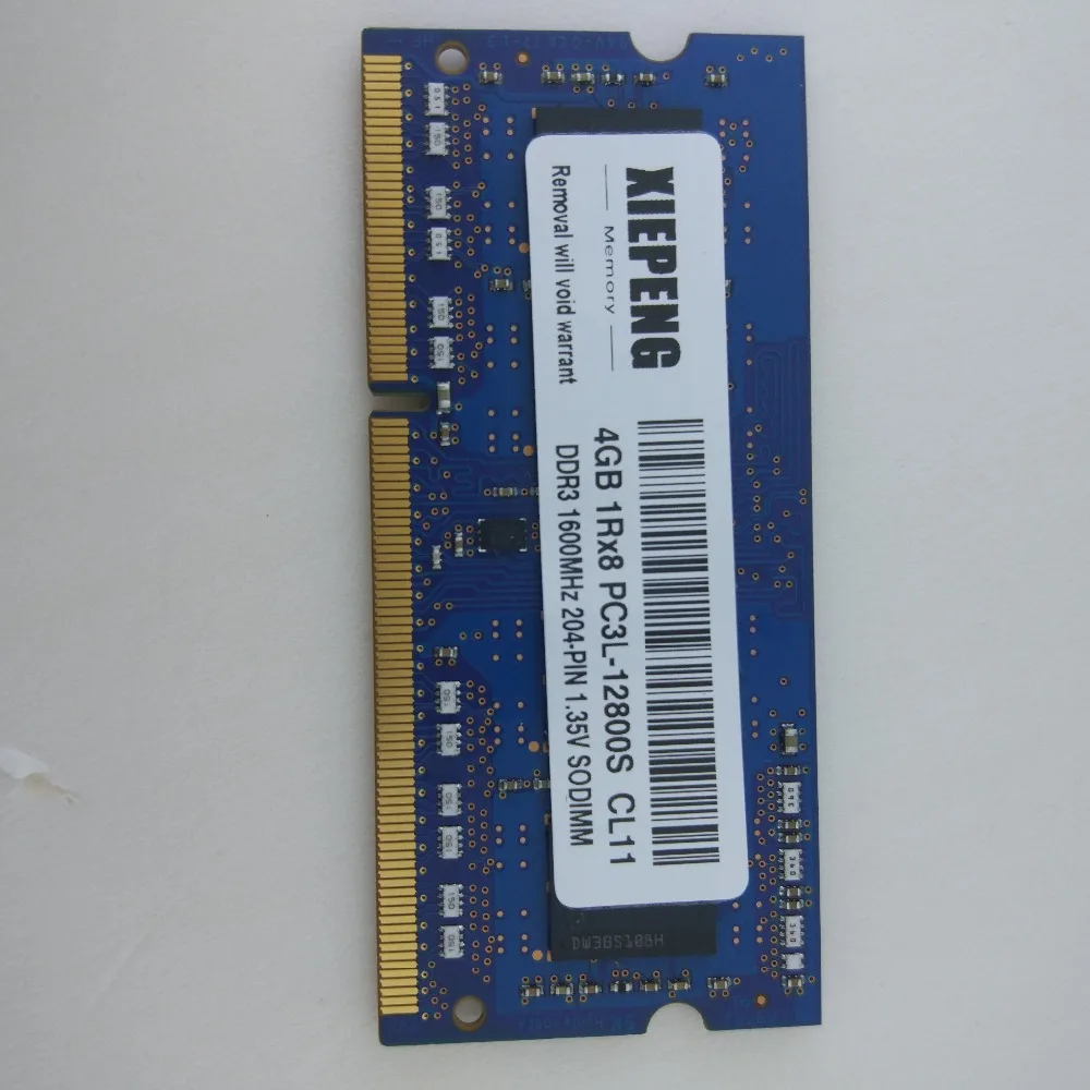 Оперативная память для ноутбука DELL Latitude E5540 4 Гб DDR3L 1600 МГц E5550 E6220 E6230 E6330 E6420 ATG XFR 8 ГБ