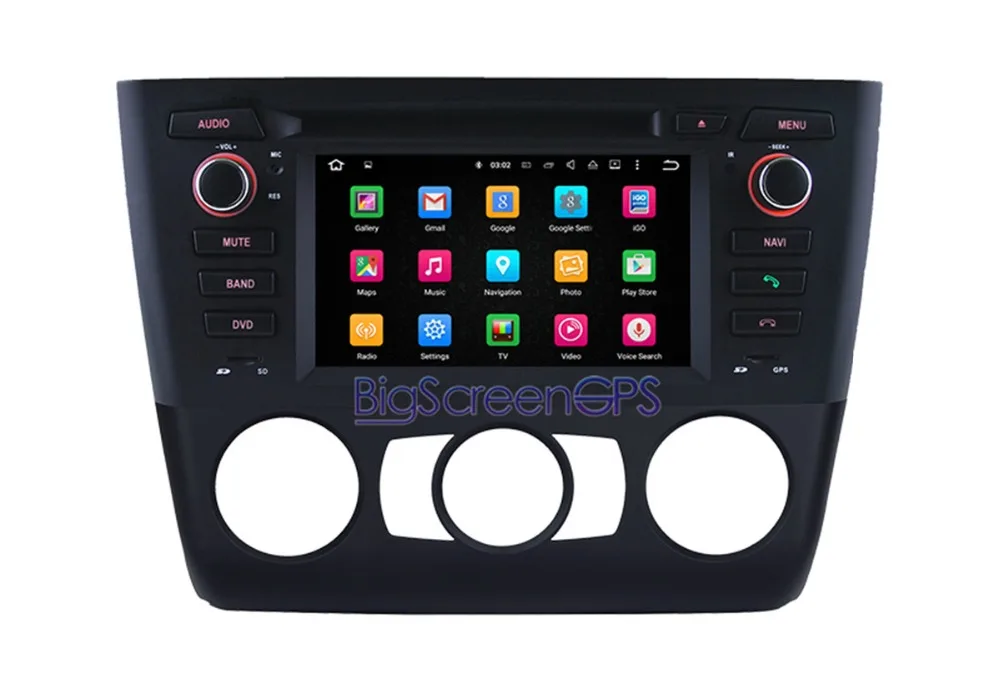 Автомагнитола Android 7,1 С GPS-навигацией для BMW 1 серии E81 E82 E87 E88 116i 118i, мультимедийный монитор с бесплатной картой, Bluetooth стерео Автомагнитола Android 7,1 С GPS-навигацией для BMW 1 серии E81 E82 E87 E88 116i 118i, мультимедийный монитор с бесплатной картой, Bluetooth стерео