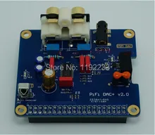 5pcs/lot I2S Interface Special HIFI DAC+ Sound Card Module For Raspberry PI B+/2B