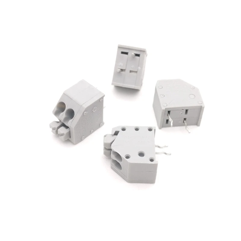 

DG250-3.5mm-2p can be spliced high spring is PCB screw terminal connector has*