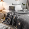 Starry sky bedspread blanket 200x230cm High Density Super Soft Flannel Blanket to on for the sofa/Bed/Car Portable Plaids ► Photo 3/6