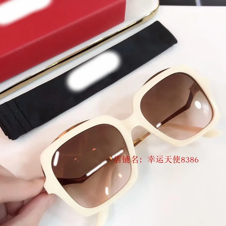 luxury Runway sunglasses women brand designer sun glasses for women Carter glasses B07152 - Lenses Color: 3