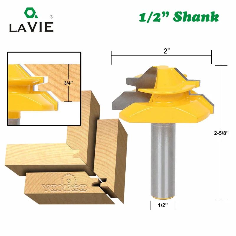 LAVIE 3pcs 12mm 1/2\