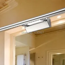7 Вт 30 LED 5050 55 см зеркало передняя фара нержавеющей стали, ванная комната, Туалет анти-туман объектив ковчег спальня лампа, настенный светильник led