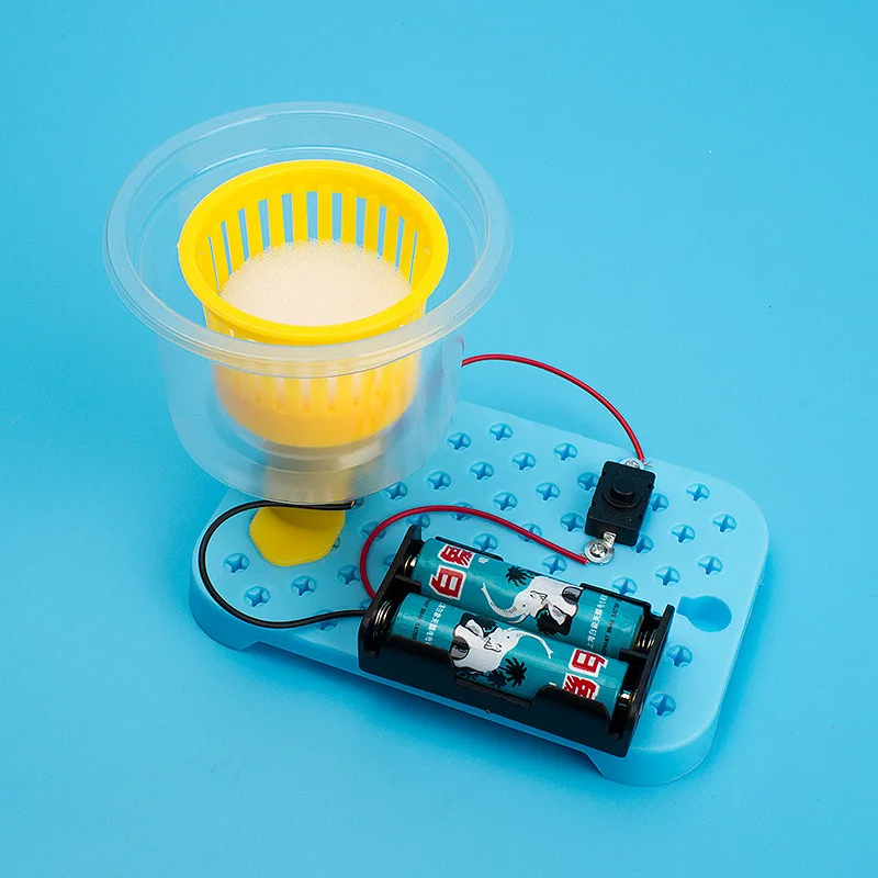 Hand Made Diy Dryer Experiment For Elementary School Students Playing