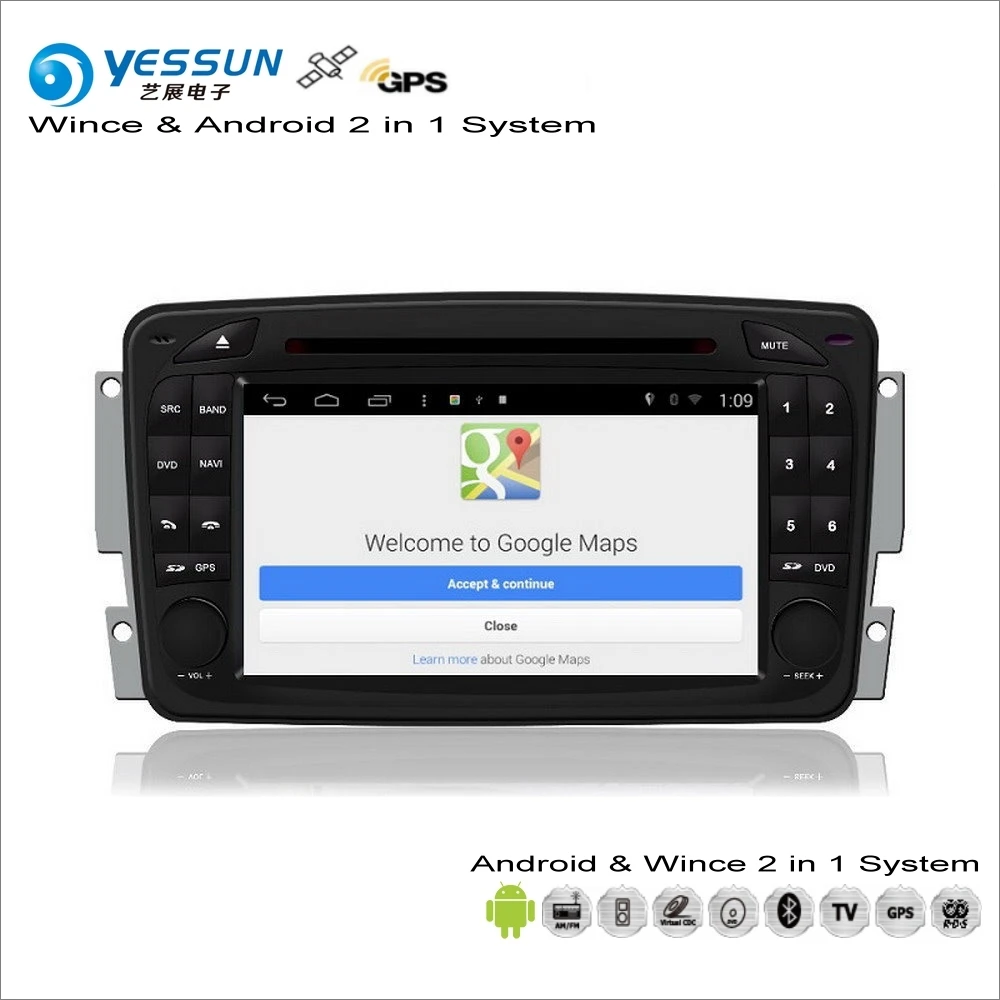 Flash Deal Car Multimedia Radio CD DVD Player GPS Navi Map Navigation Audio Video Stereo For Mercedes Benz Vaneo 2002 2003 2004 2005 1