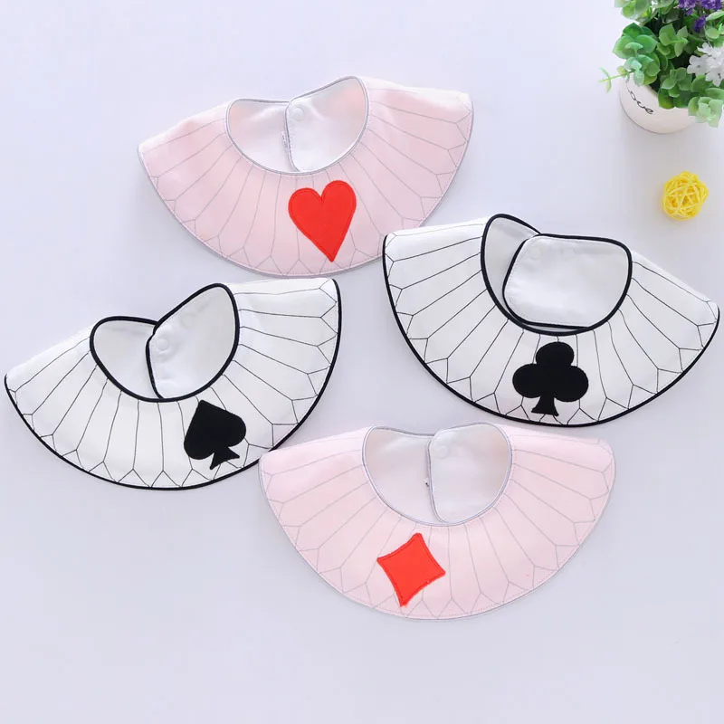 

Striped geometric pattern print 100% cotton newborn baby boy girl bib baby towel shawl scarf children feeding baby scarf