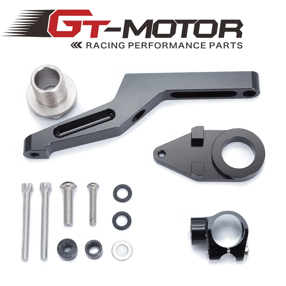 

For KAWASAKI ZX6R ZX-6R 2009-2016 Motorcycles Adjustable Steering Stabilize Damper Bracket Mount Support Kit Accessories