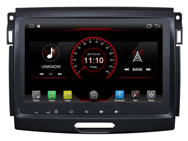 Best car multimedia Player Android 9.1 Car GPS Bluetooth stereo fit for FORD RANGER 2016 recorder DVD autoradio Head Unit 5
