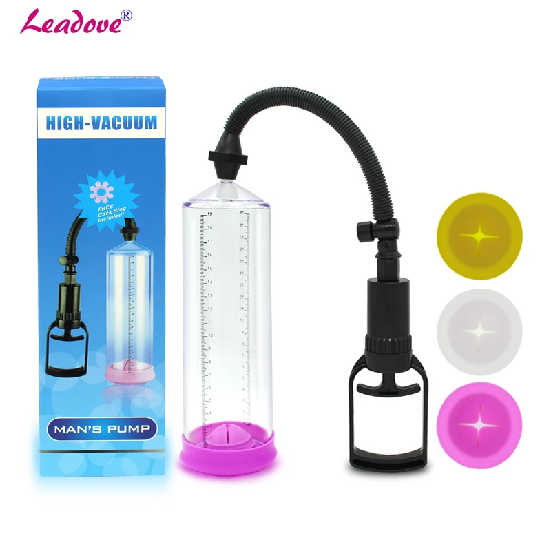 

High-Vacuum Medical Handsome Up Penis Pump Penis Enlargement Device Extender Enlarger Male Sex Toys Products YS0084