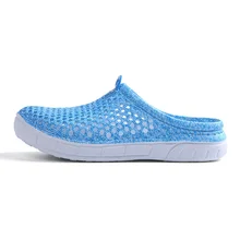 Туфли-сабо для сада; женские легкие быстросохнущие летние пляжные полая тапочка на плоской подошве; Benassies; уличные сандалии; садовая обувь