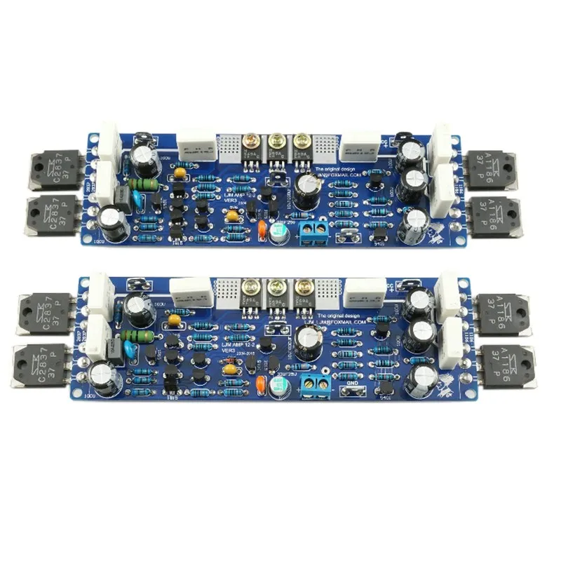 LJM Class AB L12-2 55V 120W Dual Channel Finished Audio Power Amplifier Board Amp | Электроника