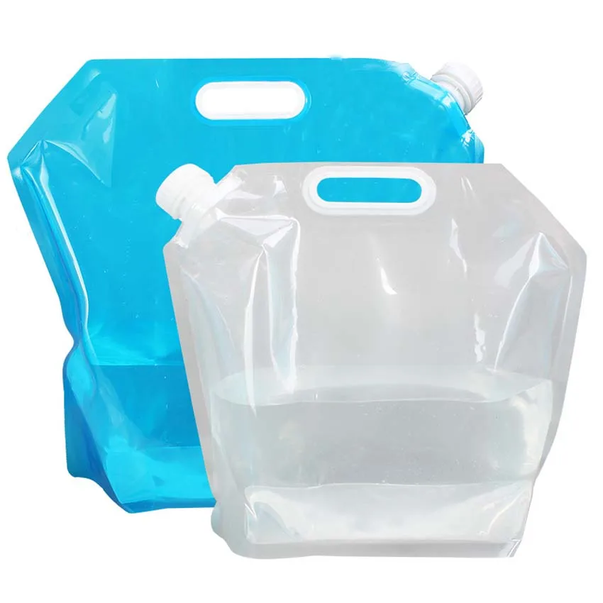 5L 10L Flexible Collapsible Foldable Reusable Water Bottle Bag Hand Lifting Camping Hiking Outdoor Survival | Дом и сад
