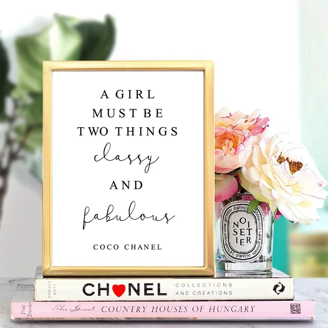 coco chanel pictures wall decor