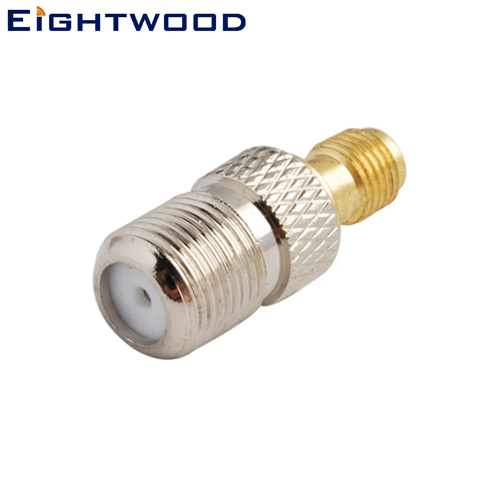 Eightwood F к SMA RF коаксиальный адаптер Разъем гнездо гнезду разъем прямой|Кабели